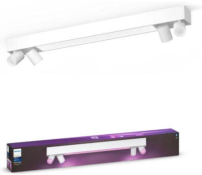 גוף תאורה philips Hue Centris 4 Ceiling Lamp W&Color Ambiance-White V2