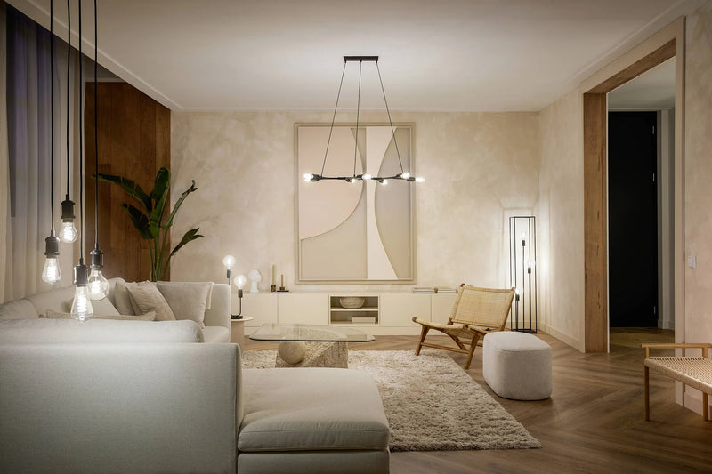 סט נורות Philips Hue E27 White Ambiance Filament A60 7W 3pack