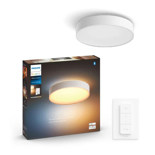 גוף תאורה philips Hue Enrave M Ceiling Lamp White Ambiance-White