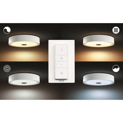 גוף תאורה philips Hue Fair Ceiling Lamp White Ambiance-White
