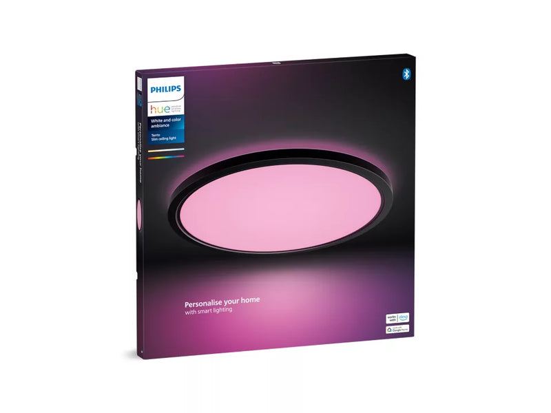 גוף תאורה philips Hue Tento WCA Slim ceiling XL light - Black