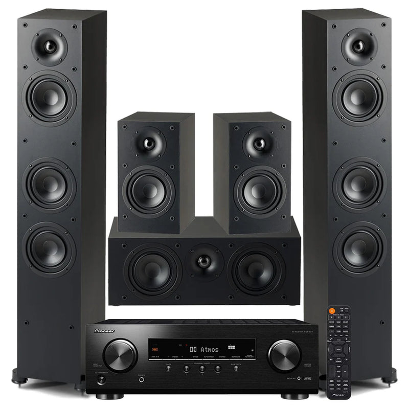 קולנוע ביתי Pioneer vsx535 + Paradigm se3000f 5.0 set