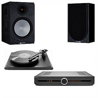 מערכת סטריאו Roksan Attessa + פטיפון Attessa + Monitor Audio Silver 50 7G