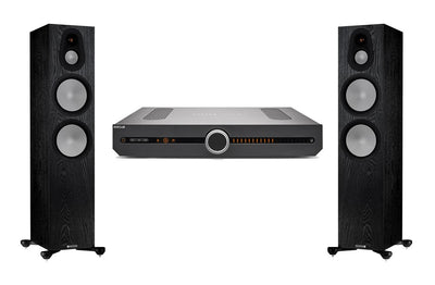 מערכת סטריאו Roksan Attessa Streaming Amp + Monitor Audio Silver 300 7G