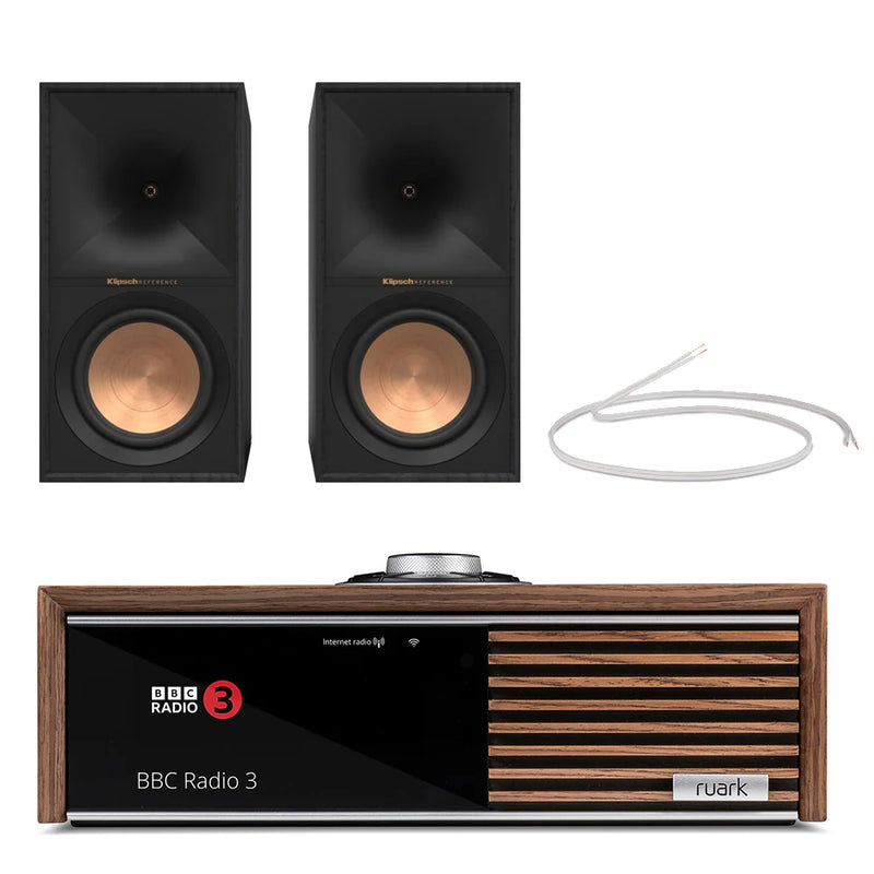 מערכת סטריאו Ruark Audio R610 + Klipsch R-60M