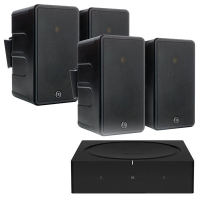 מערכת סטריאו Sonos Amp + 4x Monitor Audio CL60