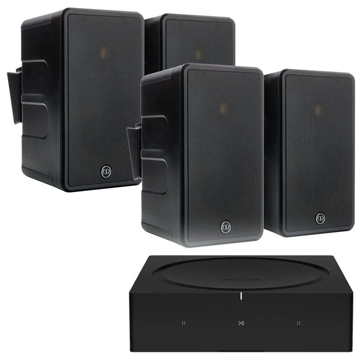 מערכת סטריאו Sonos Amp + 4x Monitor Audio CL60