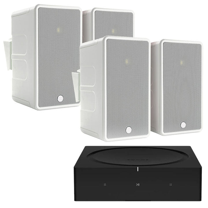 מערכת סטריאו Sonos Amp + 4x Monitor Audio CL60