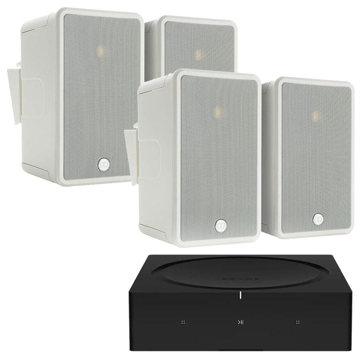 מערכת סטריאו Sonos Amp + 4x Monitor Audio CL50