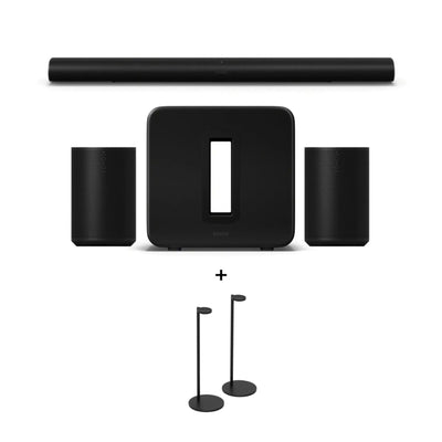 מערכת קולנוע ביתי Sonos ARC Ultra בצבע שחור