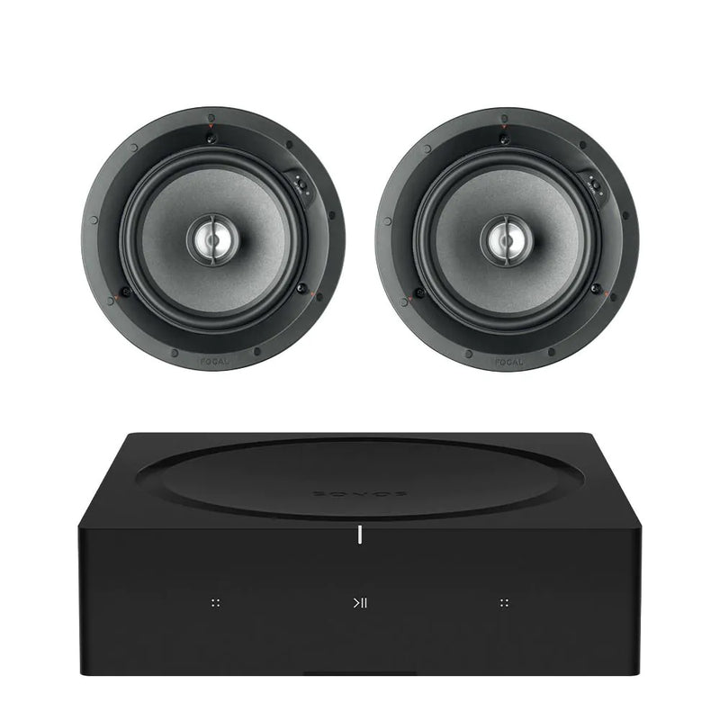מערכת סטריאו Sonos Amp + Focal 100ICW6