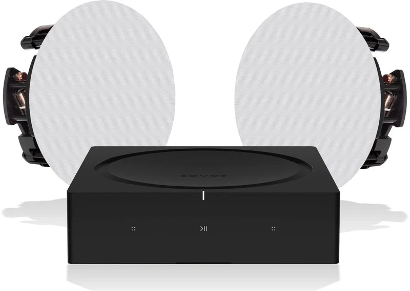מערכת סטריאו Sonos Amp + Sonos Speakers X2