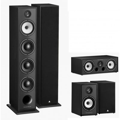 סט רמקולים Triangle Borea BR09 + Borea BR02 + Borea BRC1 Home Cinema 5.0 Speakers