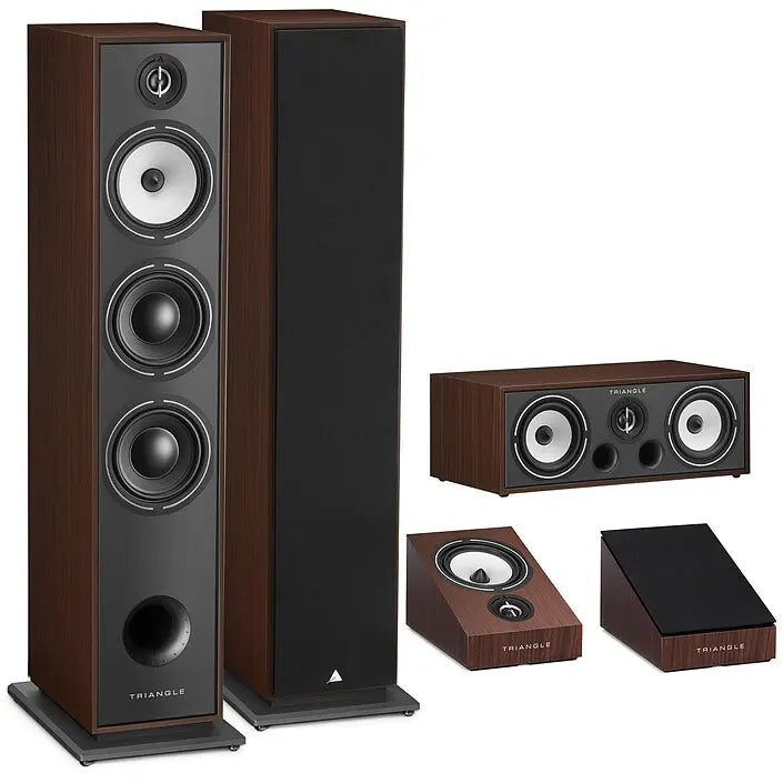 סט רמקולים Triangle Borea BR08 + Borea BRA1 + Borea BRC1 Home Cinema 5.0 Speakers