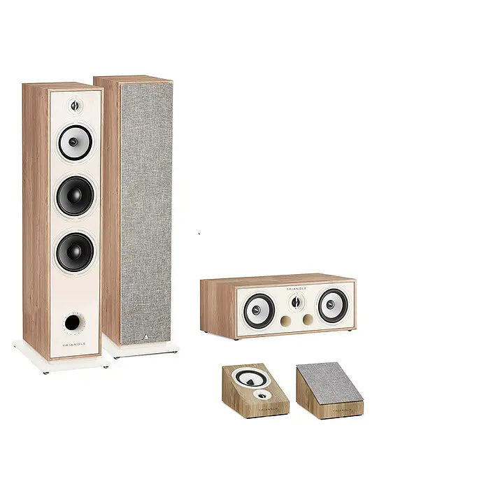 סט רמקולים Triangle Borea BR10 + Borea BRA1 + Borea BRC1 HC5.0 Speakers