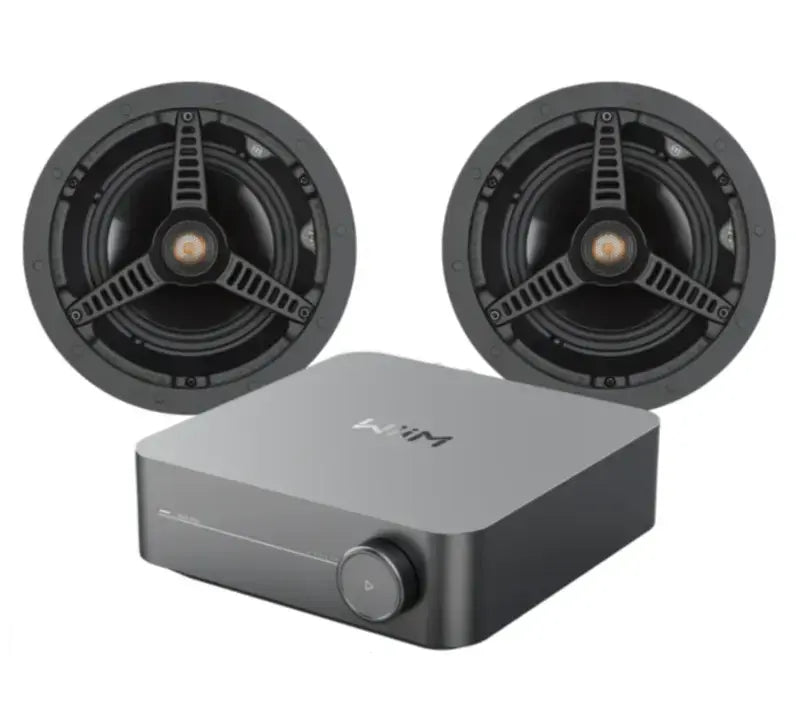 מערכת סטריאו WiiM Amp + Monitor Audio C-165