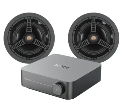 מערכת סטריאו WiiM Amp + Monitor Audio C-180