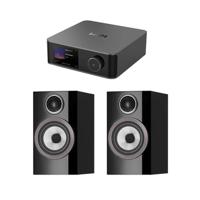 מערכת סטריאו Wiim Amp Ultra With Streamer + B&W 707 S3