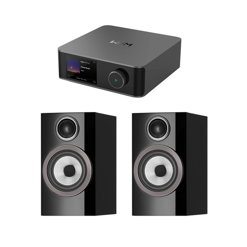 מערכת סטריאו Wiim Amp Ultra With Streamer + B&W 707 S3