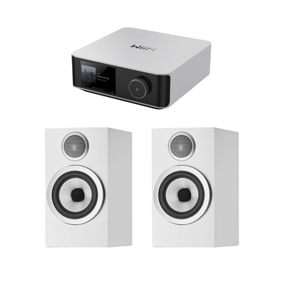 מערכת סטריאו Wiim Amp Ultra With Streamer + B&W 707 S3