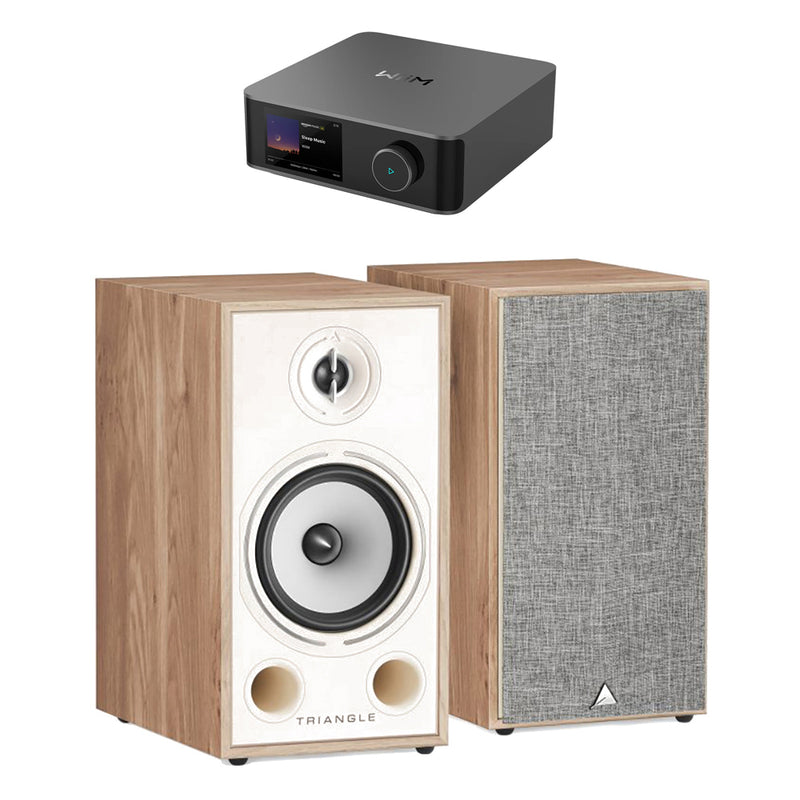 מערכת סטריאו Wiim Amp Ultra With Streamer + Triangle BR03
