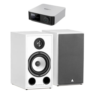 מערכת סטריאו Wiim Amp Ultra With Streamer + Triangle BR03
