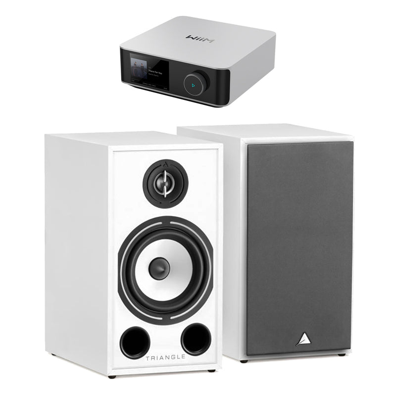 מערכת סטריאו Wiim Amp Ultra With Streamer + Triangle BR03