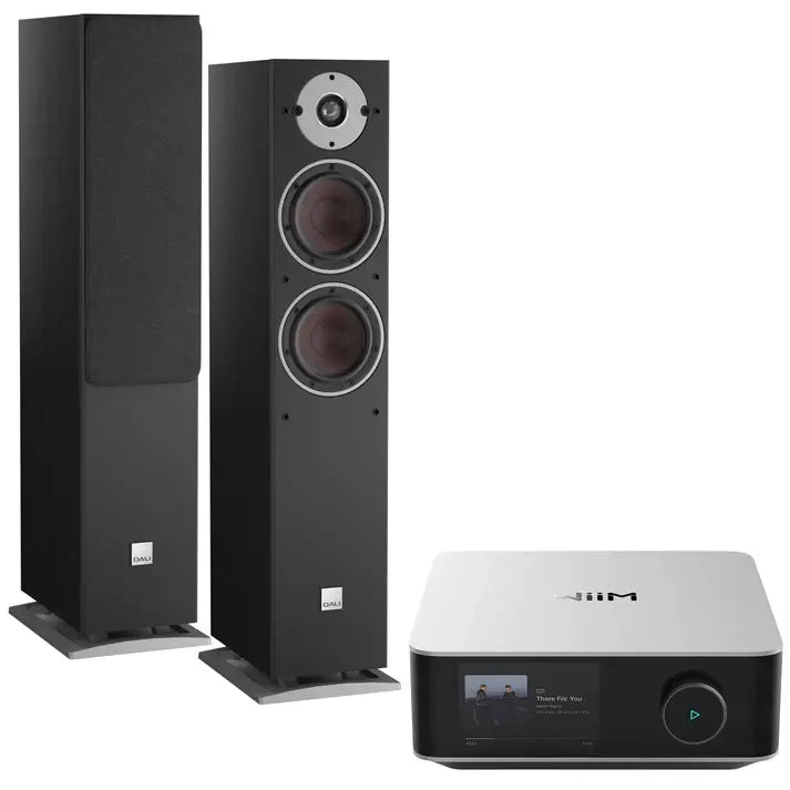 מערכת סטריאו WiiM Amp Ultra + Dali Oberon 5