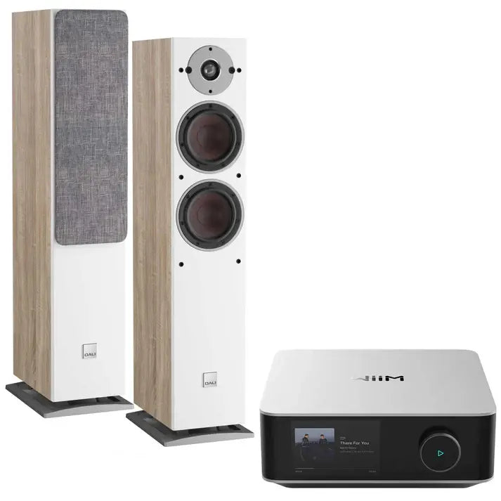 מערכת סטריאו WiiM Amp Ultra + Dali Oberon 5