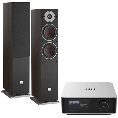 מערכת סטריאו WiiM Amp Ultra + Dali Oberon 5