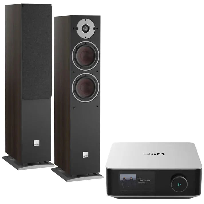 מערכת סטריאו WiiM Amp Ultra + Dali Oberon 5