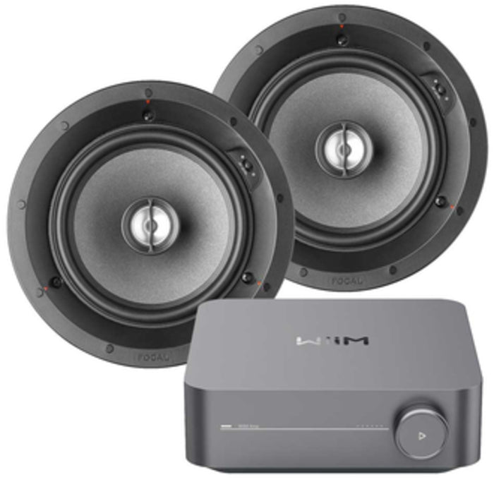 מערכת סטריאו WiiM Amp + Focal 100 ICW6