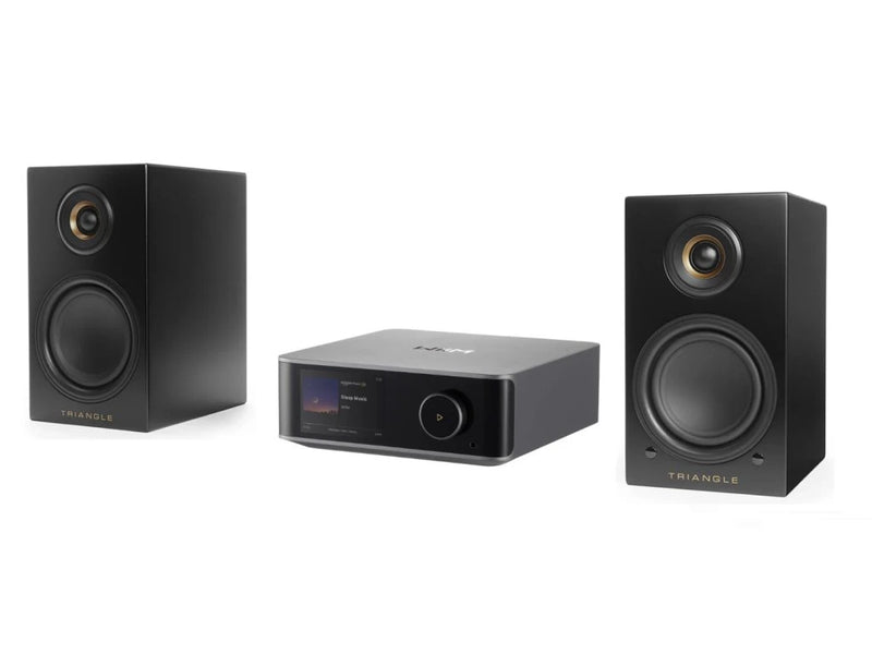 מערכת סטריאו Wiim Ultra Streamer + Triangle Elara LN01a