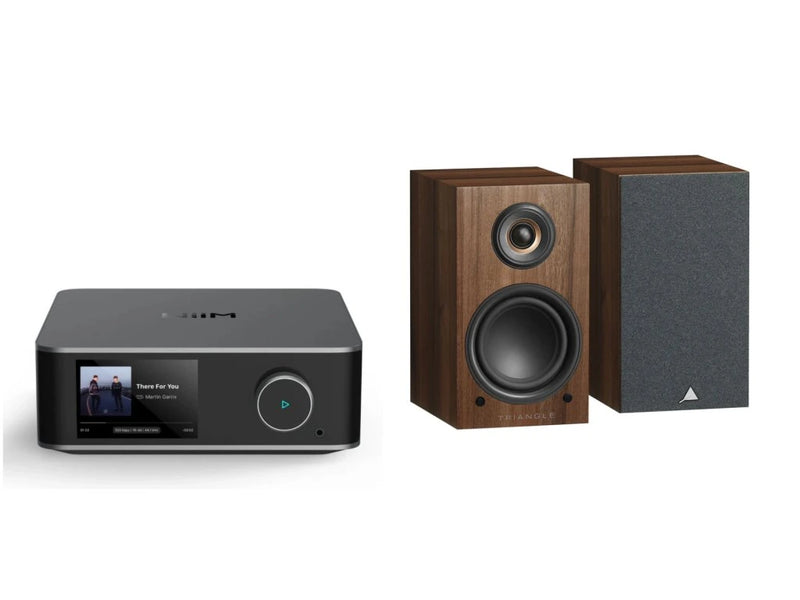 מערכת סטריאו Wiim Ultra Streamer + Triangle Elara LN01a