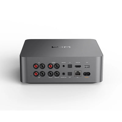 מערכת סטריאו Wiim Ultra Streamer + WiiM Vibelink Power Amp + רמקולים B&W 606 S3