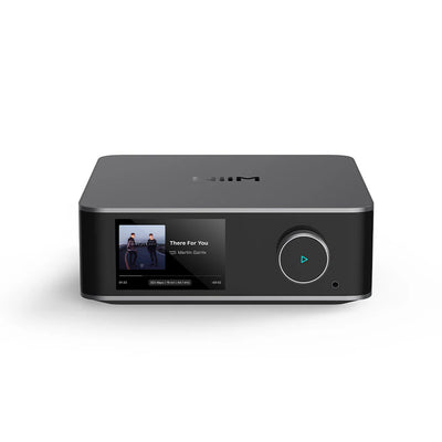מערכת סטריאו Wiim Ultra Streamer + WiiM Vibelink Power Amp + רמקולים B&W 606 S3