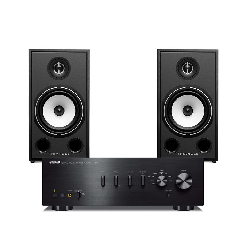 מערכת סטריאו Yamaha A-S301 + Triangle BR03