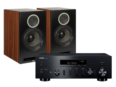 מערכת סטריאו Yamaha R-N600A + Elac Debute Reference B6