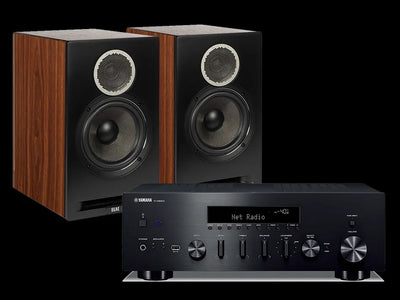 מערכת סטריאו Yamaha R-N600A + Elac Debute Reference B6