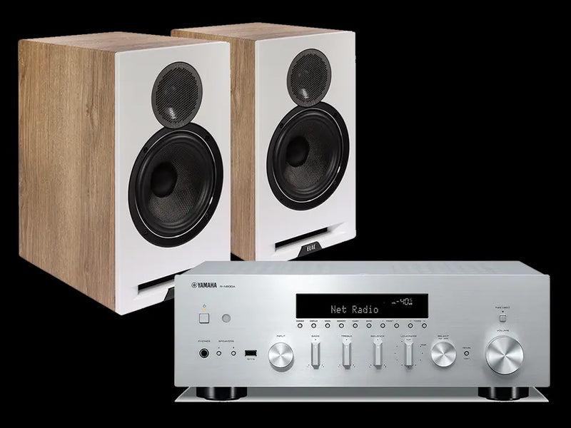 מערכת סטריאו Yamaha R-N600A + Elac Debute Reference B6