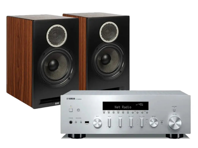 מערכת סטריאו Yamaha R-N600A + Elac Debute Reference B6
