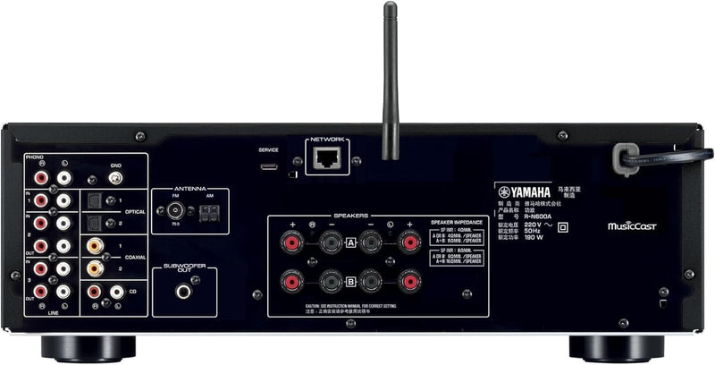 מערכת סטריאו Yamaha R-N600A + Elac Debute Reference B6