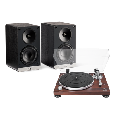 פטיפון Audio Technica AT-LPW50BTRW + Elac Connex DCB41