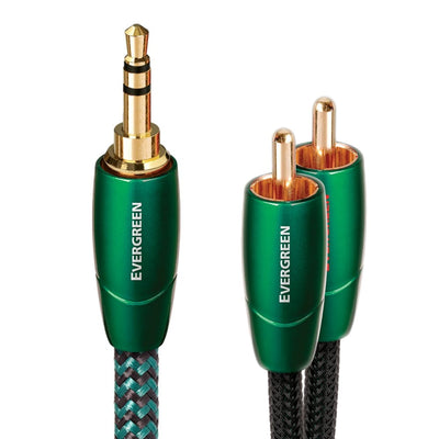 כבל אודיו AudioQuest 3.5mm-RCA EverGreen 1M