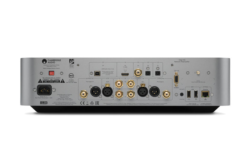 מערכת סטריאו cambridge audio edge A + cambridge audio edge Streamer NQ