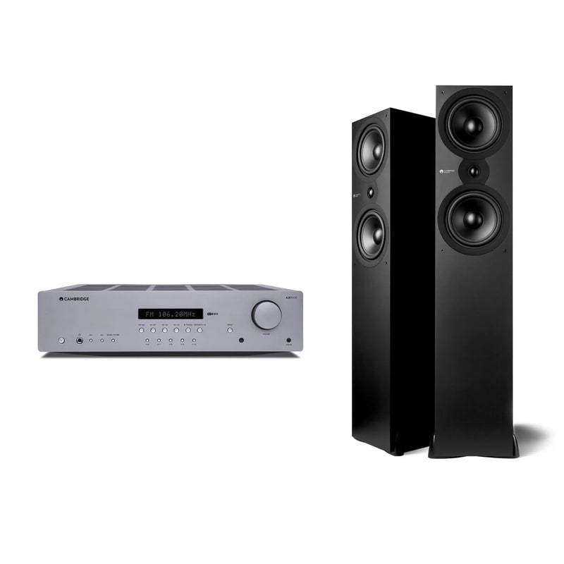 מערכת סטריאו Cambridge Audio AXR100 + Speakers SX-80