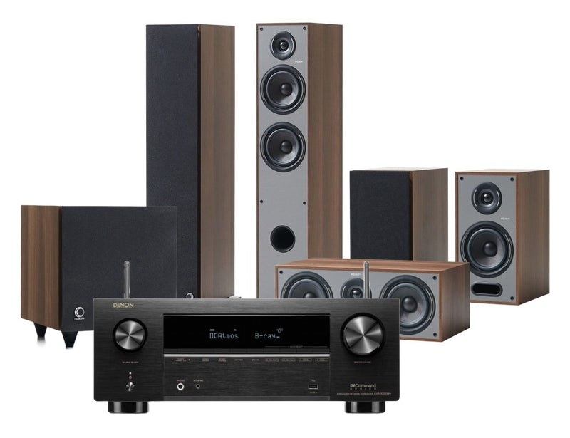 קולנוע ביתי Denon AVR-X1800 + Elipson Horus 11F Set5.1