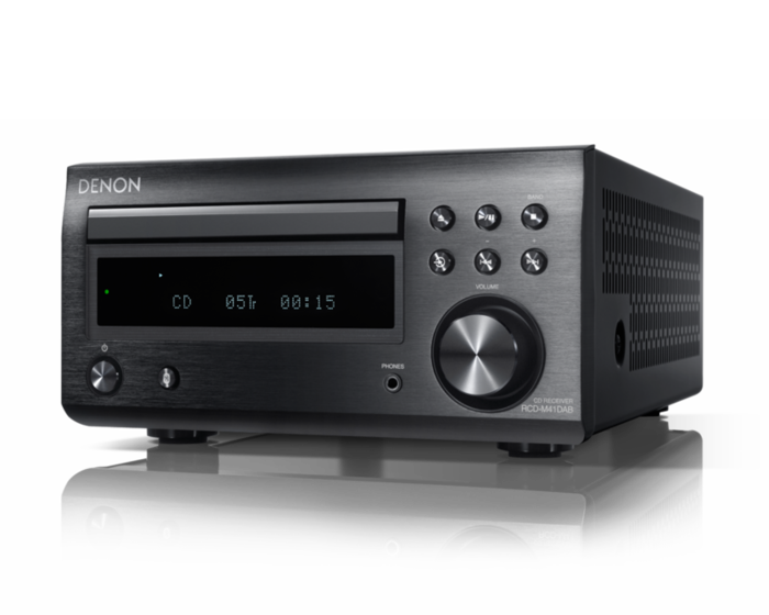 מערכת סטריאו Denon RCD-M41 + זוג רמקולים Triangle BR03