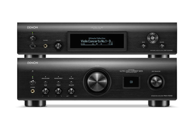 מערכת סטריאו Denon PMA1700NE + DNP2000NE