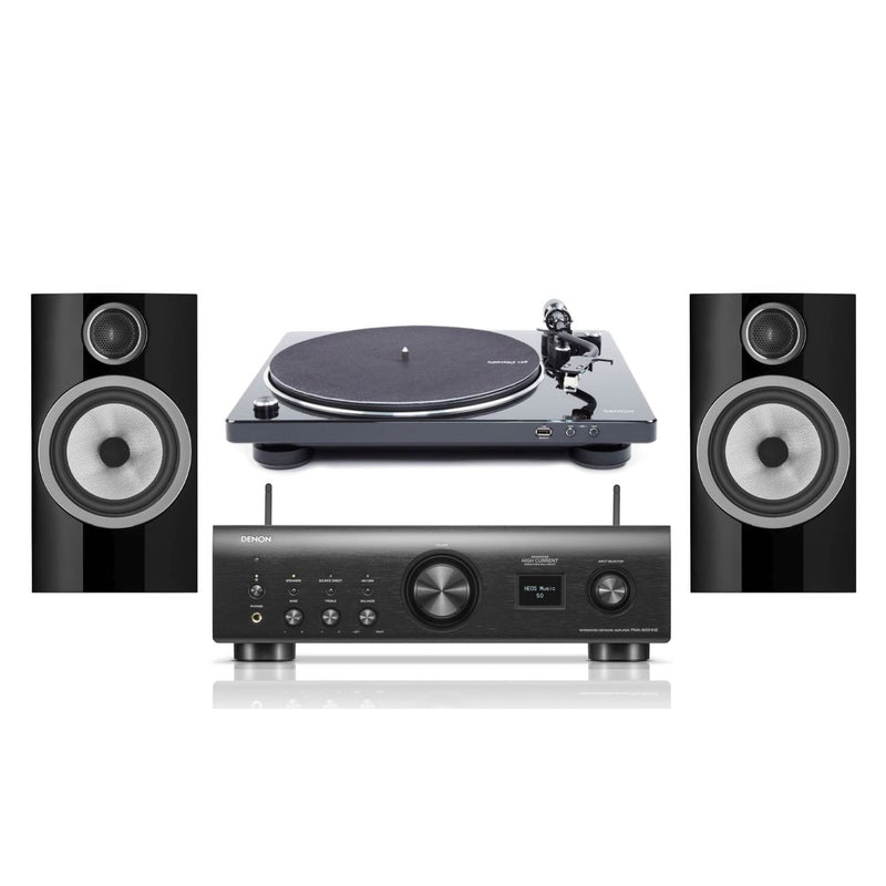 מערכת סטריאו Denon PMA-900H + DP450USB + B&W 707 S3